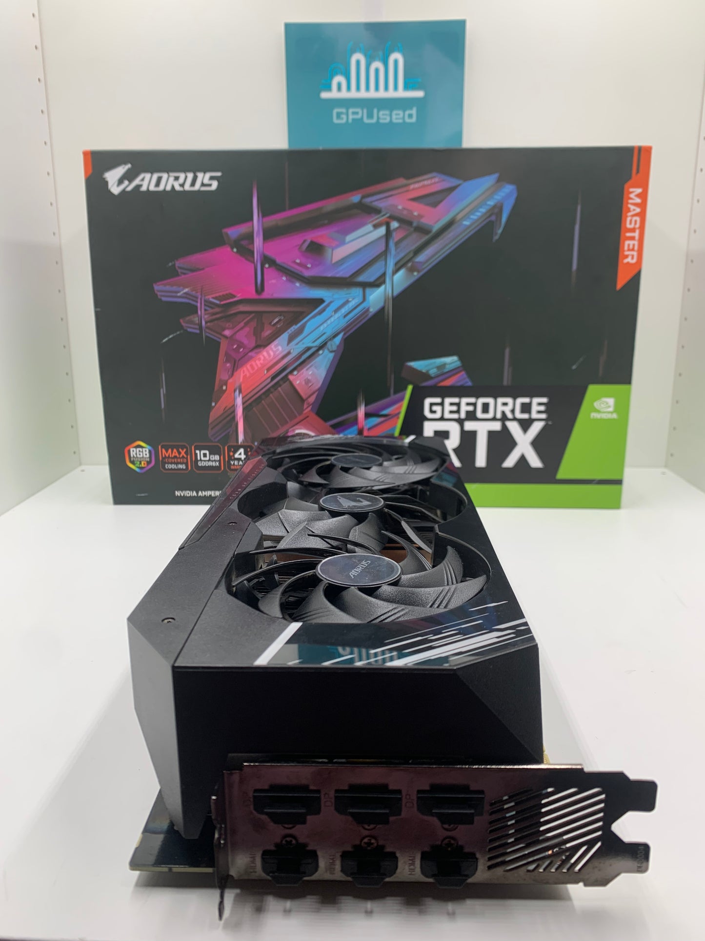 Gigabyte Nvidia GeForce RTX 3080 Aorus Master 10GB GDDR6X - A