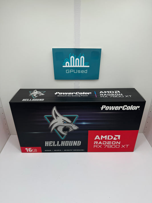 Powercolor AMD Radeon RX 7800XT Hellhound 16GB GDDR6 - A+