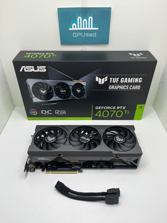 ASUS Nvidia GeForce RTX 4070 Ti Tuf 12GB GDDR6X - A