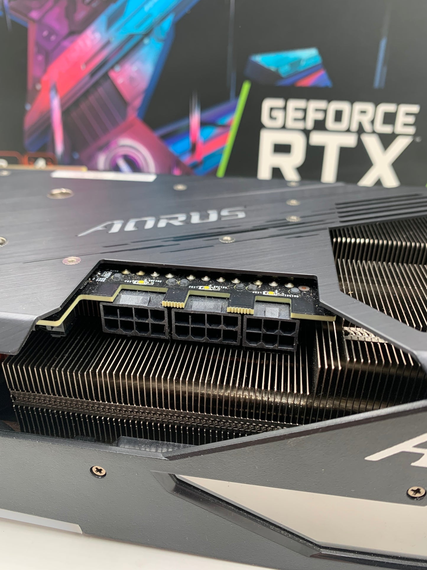 Gigabyte Aorus Nvidia GeForce RTX 3070 Ti Master 8GB GDDR6X - A