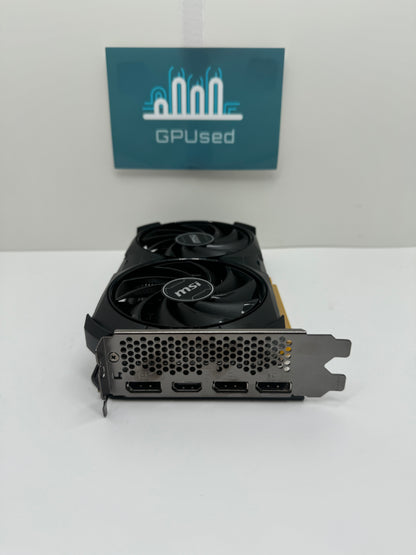 MSI Nvidia GeForce RTX 4060 Ventus 2X Black 8GB GDDR6 - A