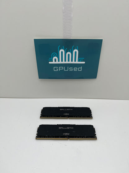 16GB (2x8GB) Crucial Ballistix 3200MHz DDR4 RAM