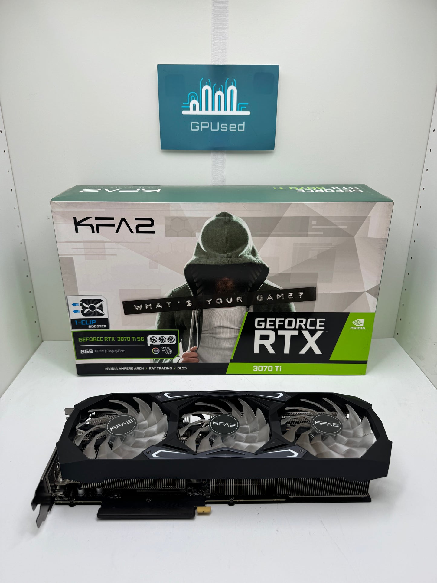 KFA2 Nvidia GeForce RTX 3070 Ti SG 8GB GDDR6X - A - 10% Off (Was £249.99)