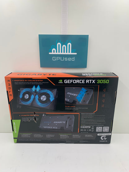 Gigabyte Nvidia GeForce RTX 3050 Eagle 8GB GDDR6 - C