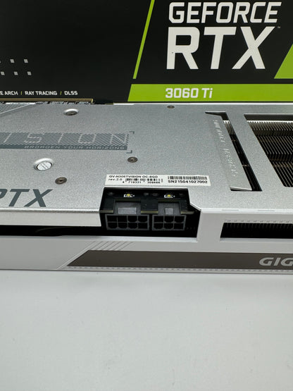 Gigabyte Nvidia GeForce RTX 3060 Ti Vision OC 8GB GDDR6 - A - 10% Off (Was £229.99)