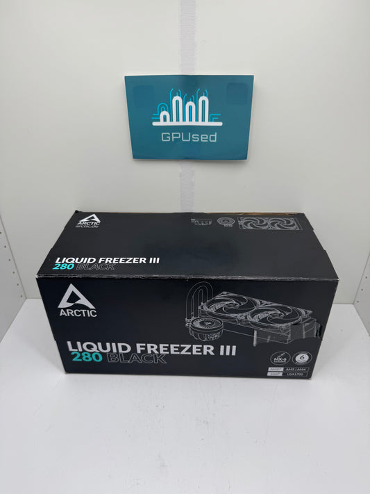 Arctic Liquid Freezer III 280 Black 280mm Liquid CPU Cooler AIO