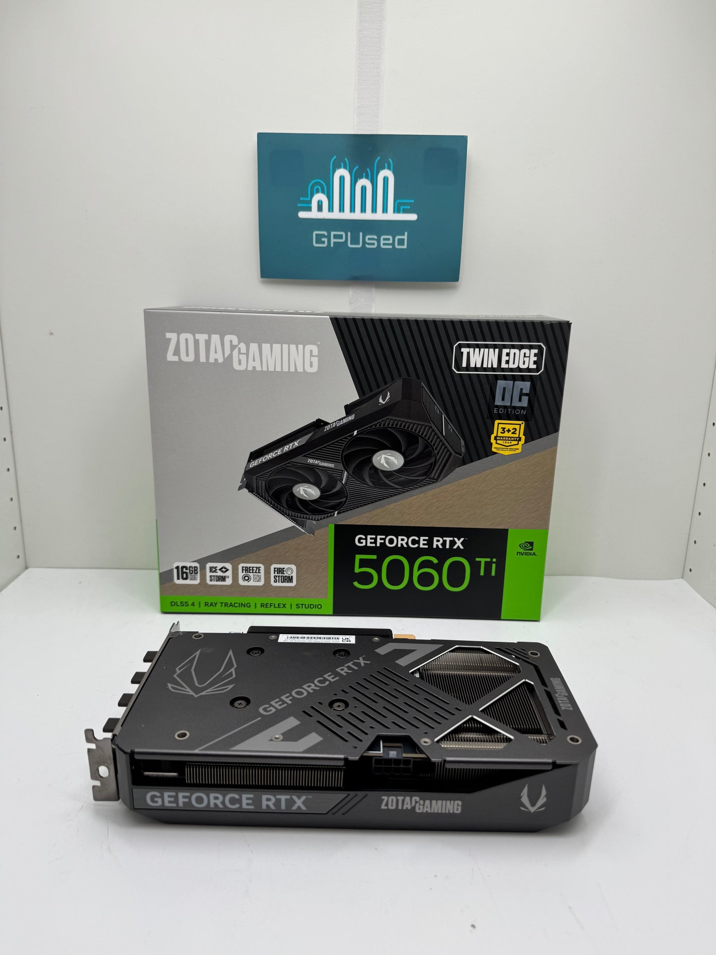 Zotac Nvidia GeForce RTX 5060 Ti Twin Edge OC 16GB GDDR7 - A