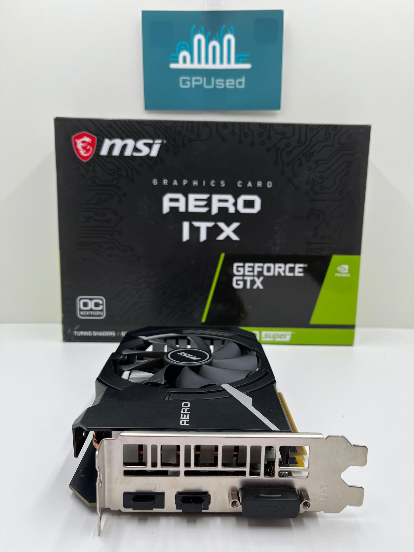 MSI Nvidia GeForce GTX 1660 Super Aero ITX OC 6GB GDDR6 - A