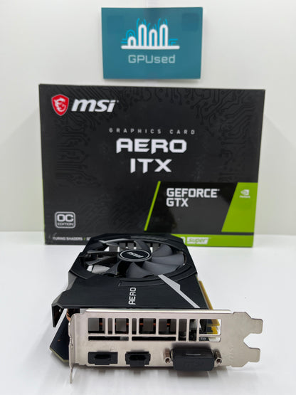 MSI Nvidia GeForce GTX 1660 Super Aero ITX OC 6GB GDDR6 - A