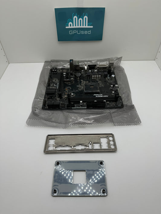 ASRock A320M Pro4 Micro ATX AMD Socket AM4 Motherboard
