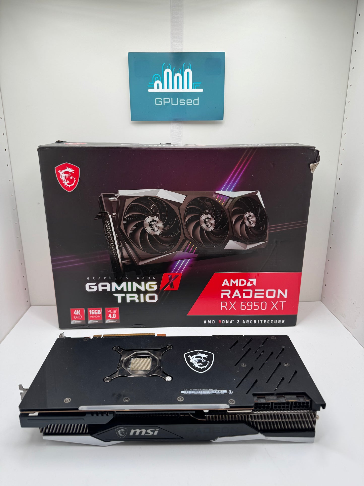 MSI AMD Radeon RX 6950XT Gaming X Trio 16GB GDDR6 - A