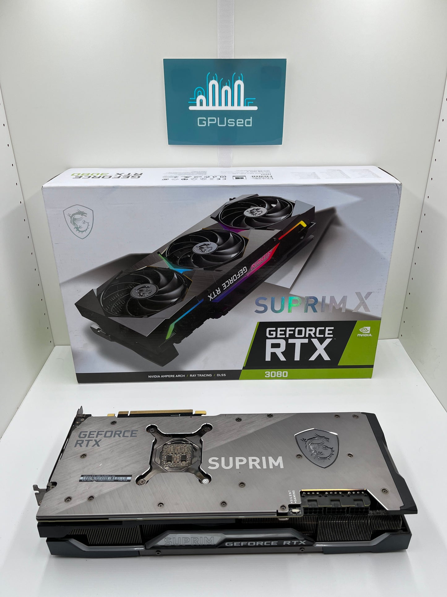 MSI Nvidia GeForce RTX 3080 Suprim X 10GB GDDR6X - B