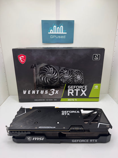 MSI Nvidia GeForce RTX 3070 Ti Ventus 3X 8GB GDDR6X - A - 10% Off (Was £249.99)