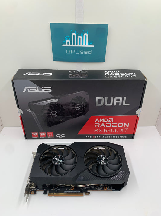 ASUS AMD Radeon RX 6600 XT Dual 8GB GDDR6 - A