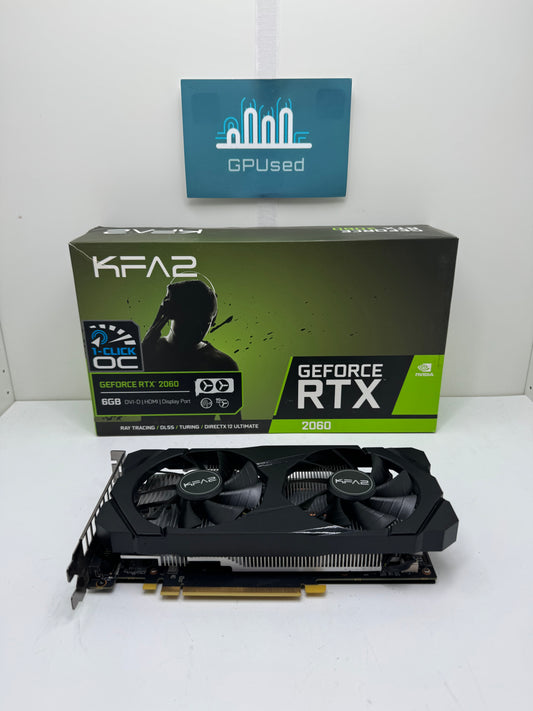 KFA2 Nvidia GeForce RTX 2060 1-Click OC 6GB GDDR6 - A