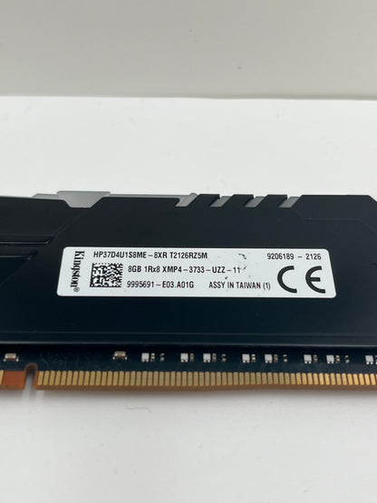 8GB Kingston HyperX Fury 3733MHz DDR4 RAM