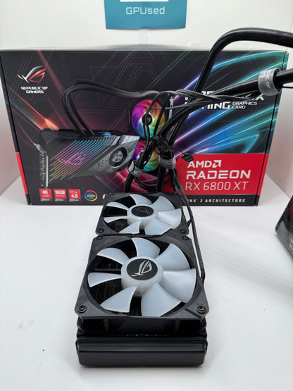 ASUS AMD Radeon RX 6800XT Rog Strix LC Watercooled 16GB GDDR6 - A