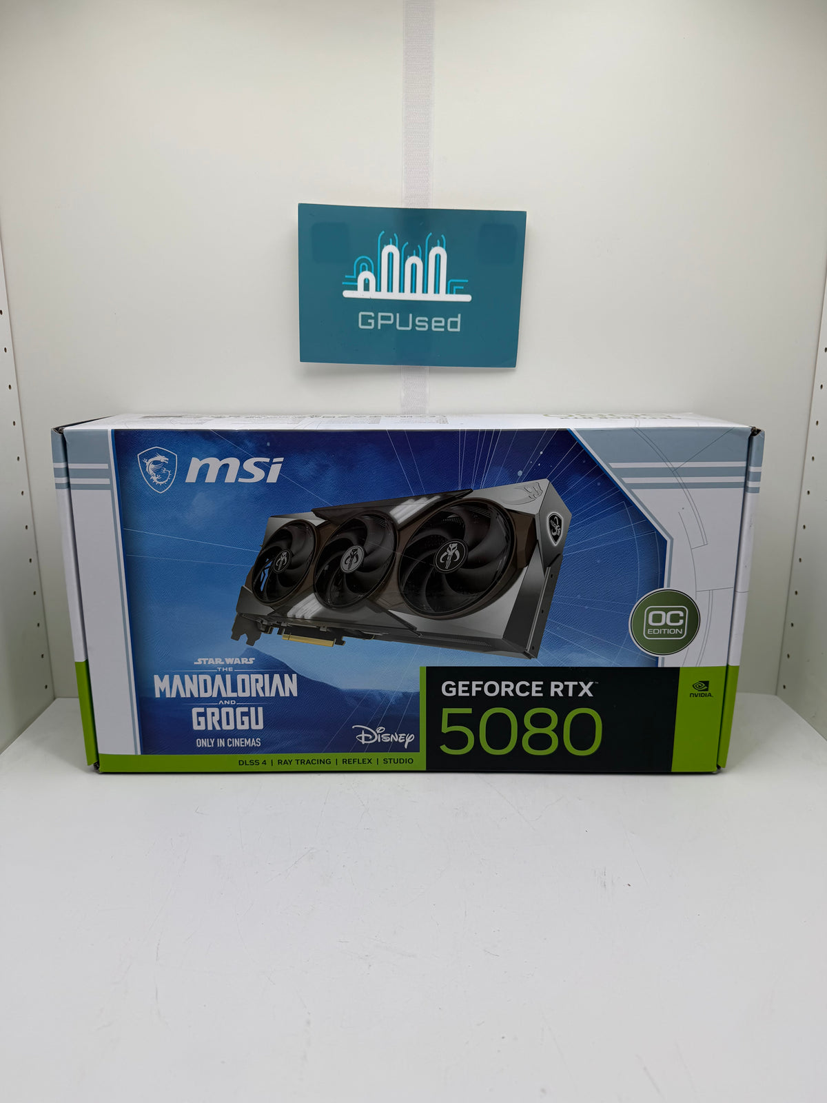 MSI Nvidia GeForce RTX 5080 The Mandalorian and Grogu Edition OC 16GB GDDR7 - A+