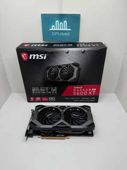 MSI AMD Radeon RX 5600 XT Mech 2X 6GB GDDR6 - A