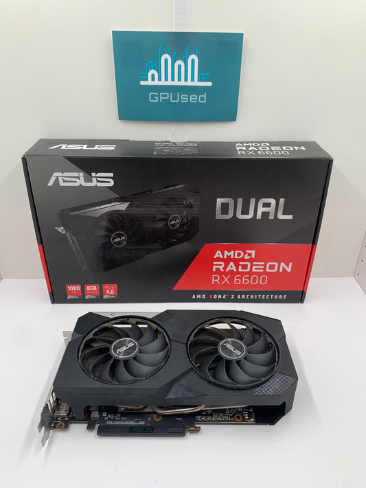 ASUS AMD Radeon RX 6600 Dual 8GB GDDR6 - A