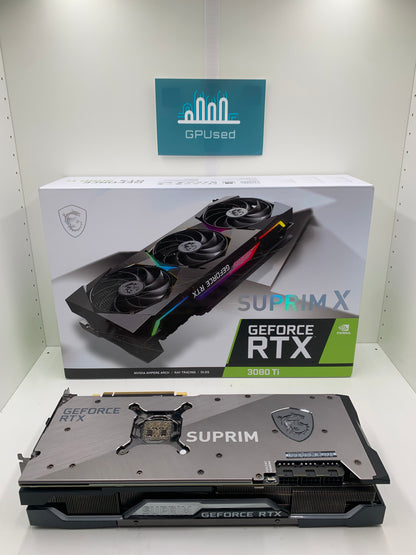 MSI Nvidia GeForce RTX 3080 Ti Suprim X 12GB GDDR6X - A