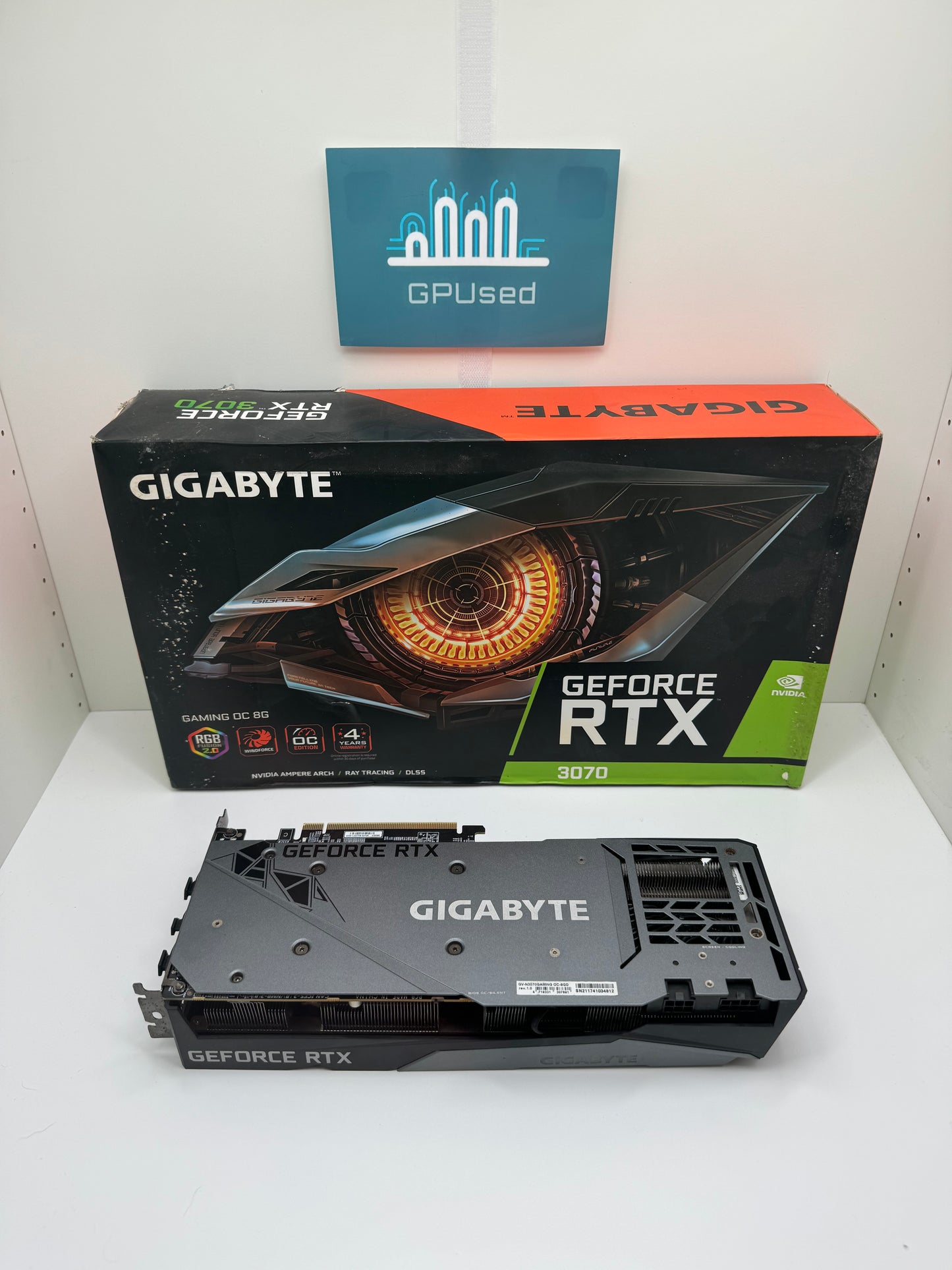 Gigabyte Nvidia GeForce RTX 3070 Gaming 8GB GDDR6 - B - 10% Off (Was £199.99)