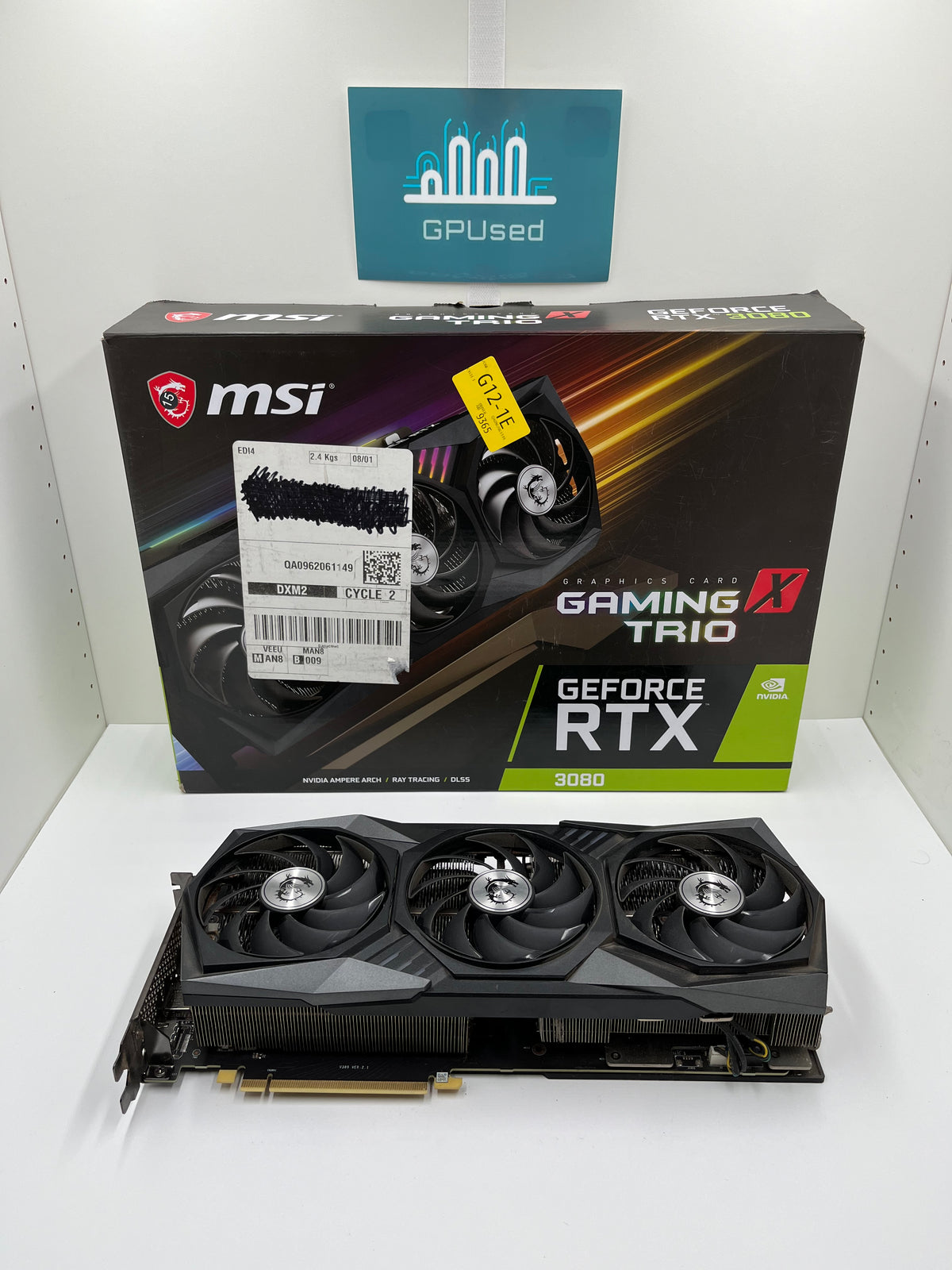 MSI Nvidia GeForce RTX 3080 Gaming X Trio 10GB GDDR6X - B, image 1