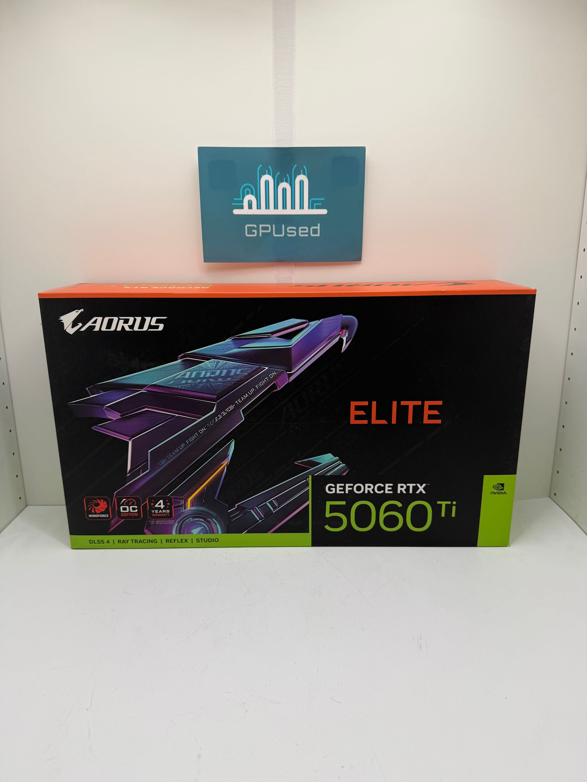 Gigabyte Nvidia GeForce RTX 5060 Ti Aorus Elite 16GB GDDR7 - A+