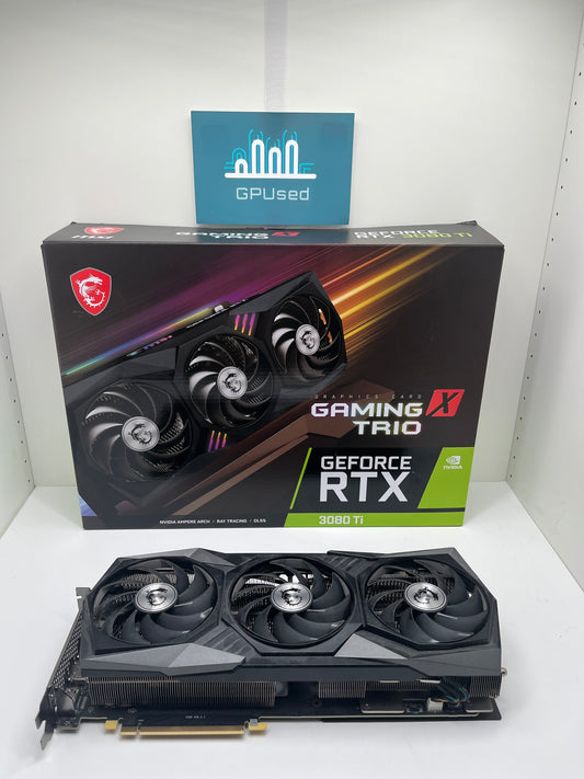 MSI Nvidia GeForce RTX 3080 Ti Gaming X Trio 12GB GDDR6X - A - 10% Off (Was £459.99)