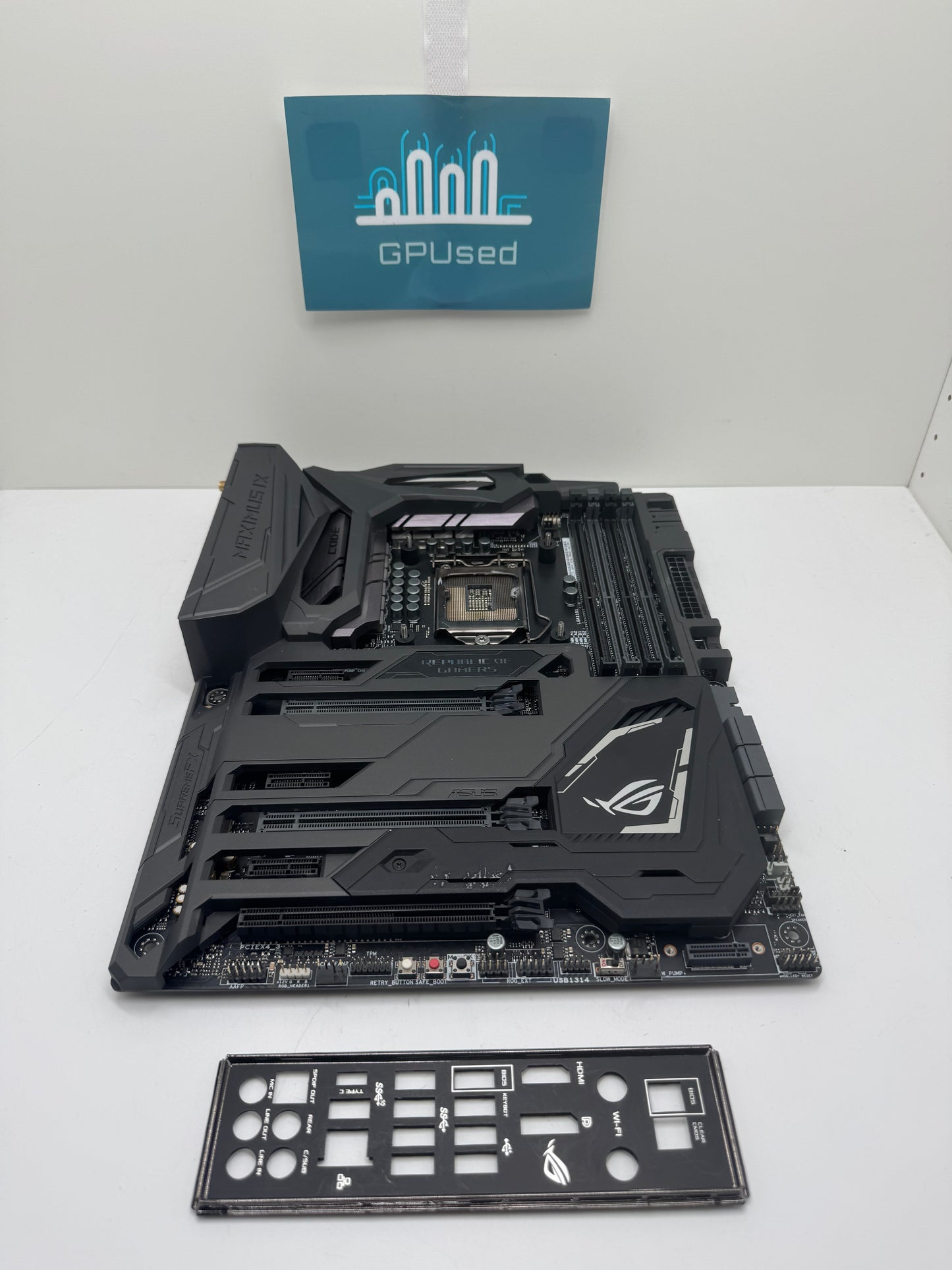 ASUS ROG Maximus IX Code ATX Intel Socket 1151 Motherboard