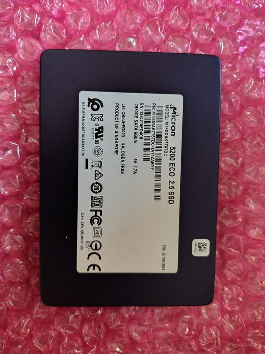 Micron 5200 ECO 7680GB 7.68TB SSD
