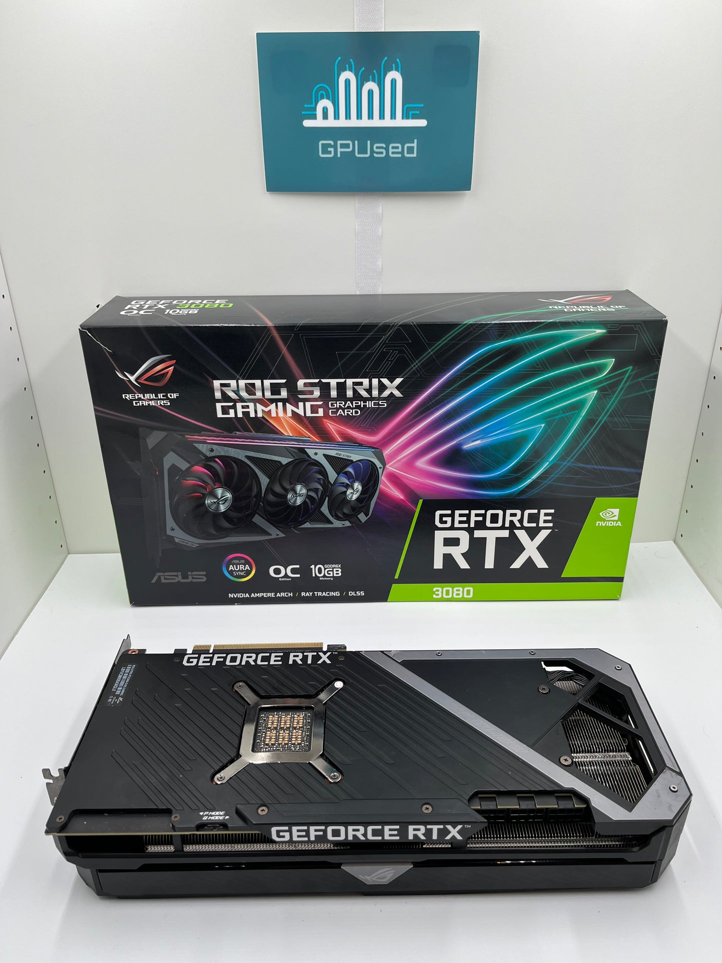 ASUS Nvidia GeForce RTX 3080 Rog Strix Gaming OC 10GB GDDR6X - A