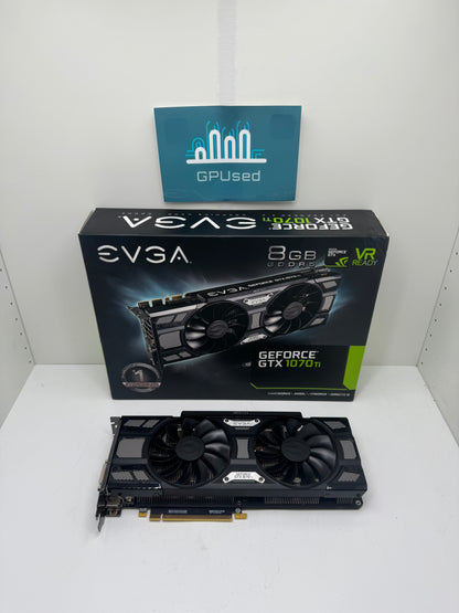 EVGA Nvidia GeForce GTX 1070 Ti SC Gaming Superclocked 8GB GDDR5 - A