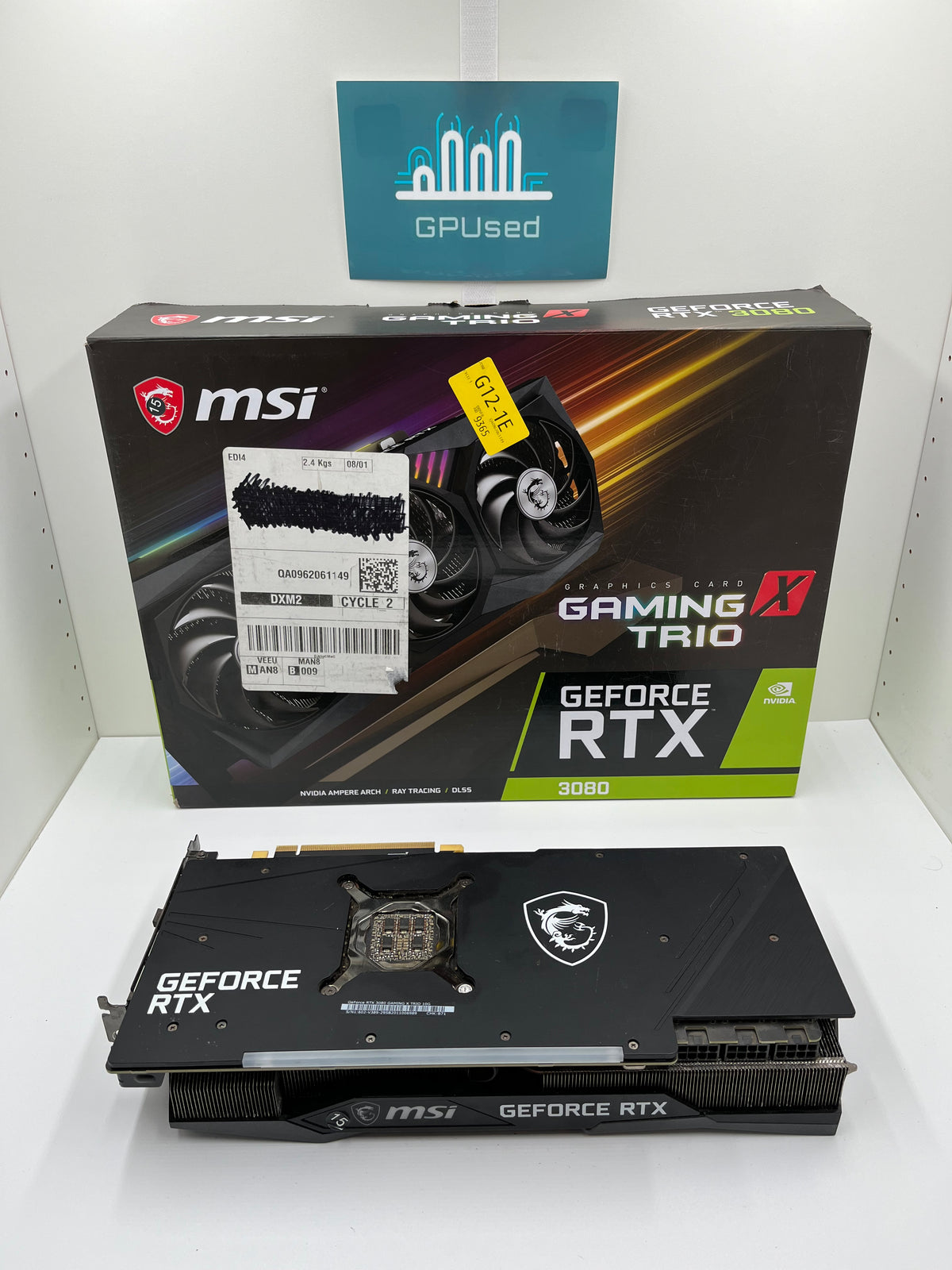 MSI Nvidia GeForce RTX 3080 Gaming X Trio 10GB GDDR6X - B