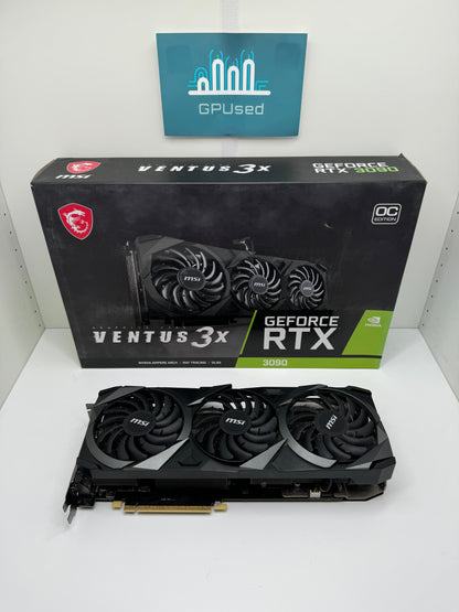 MSI Nvidia GeForce RTX 3090 Ventus 3X 24GB GDDR6X - A