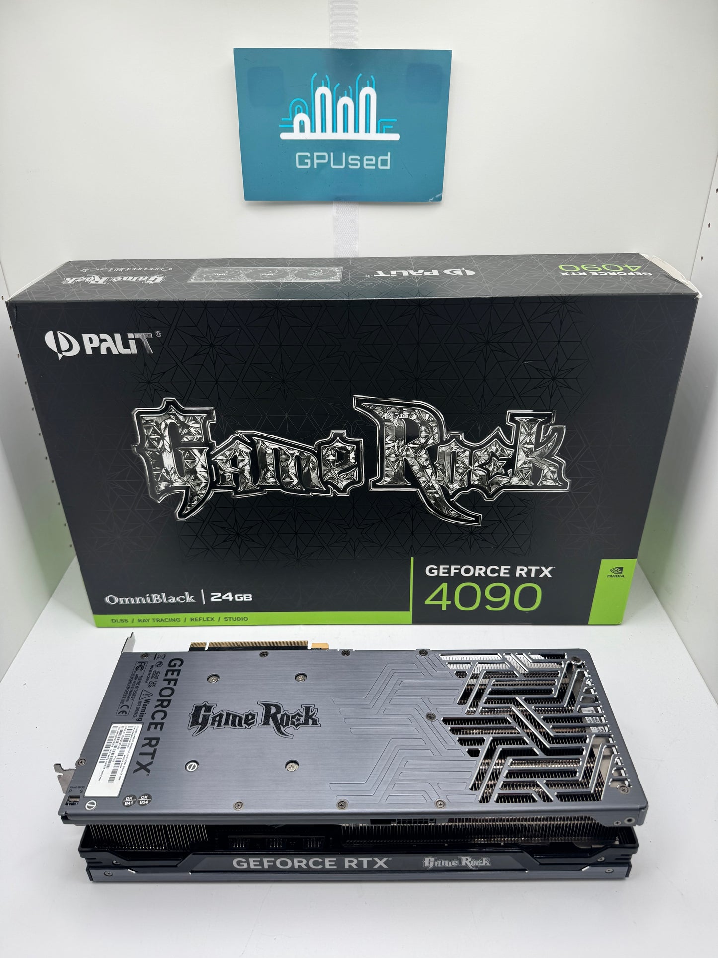 Palit Nvidia GeForce RTX 4090 GameRock OmniBlack 24GB GDDR6X - A