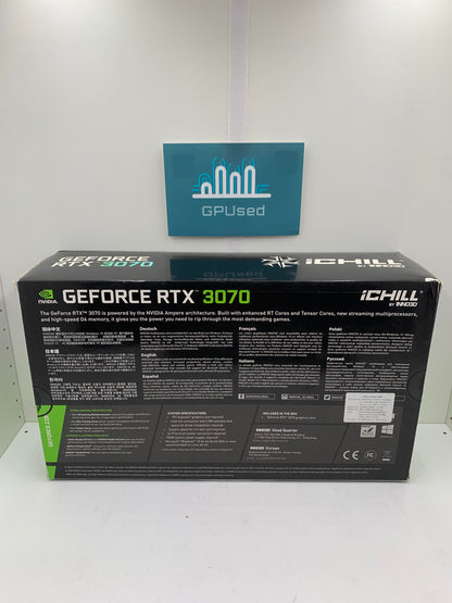 Inno3D Nvidia GeForce RTX 3070 iChill X4 8GB GDDR6 - 10% Off (Was £229.99)
