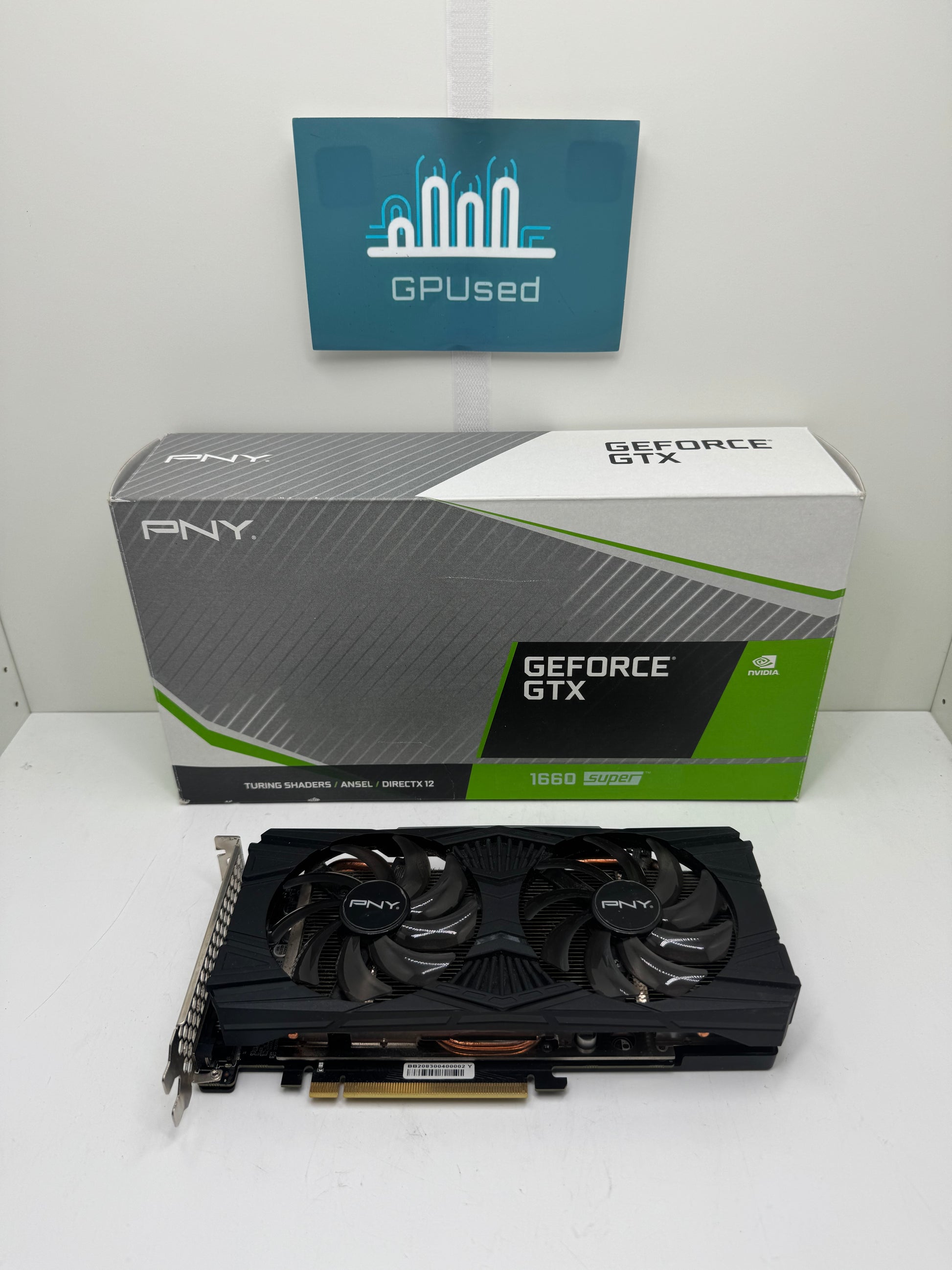 PNY Nvidia GeForce GTX 1660 Super Dual 6GB GDDR6 - A