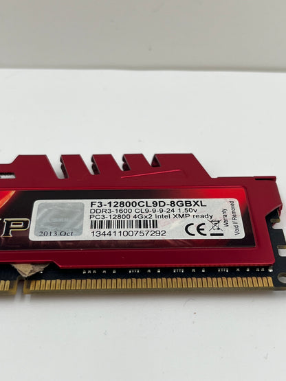 4GB (1x4GB) GSkill Ripjaw 1600MHz DDR3 RAM