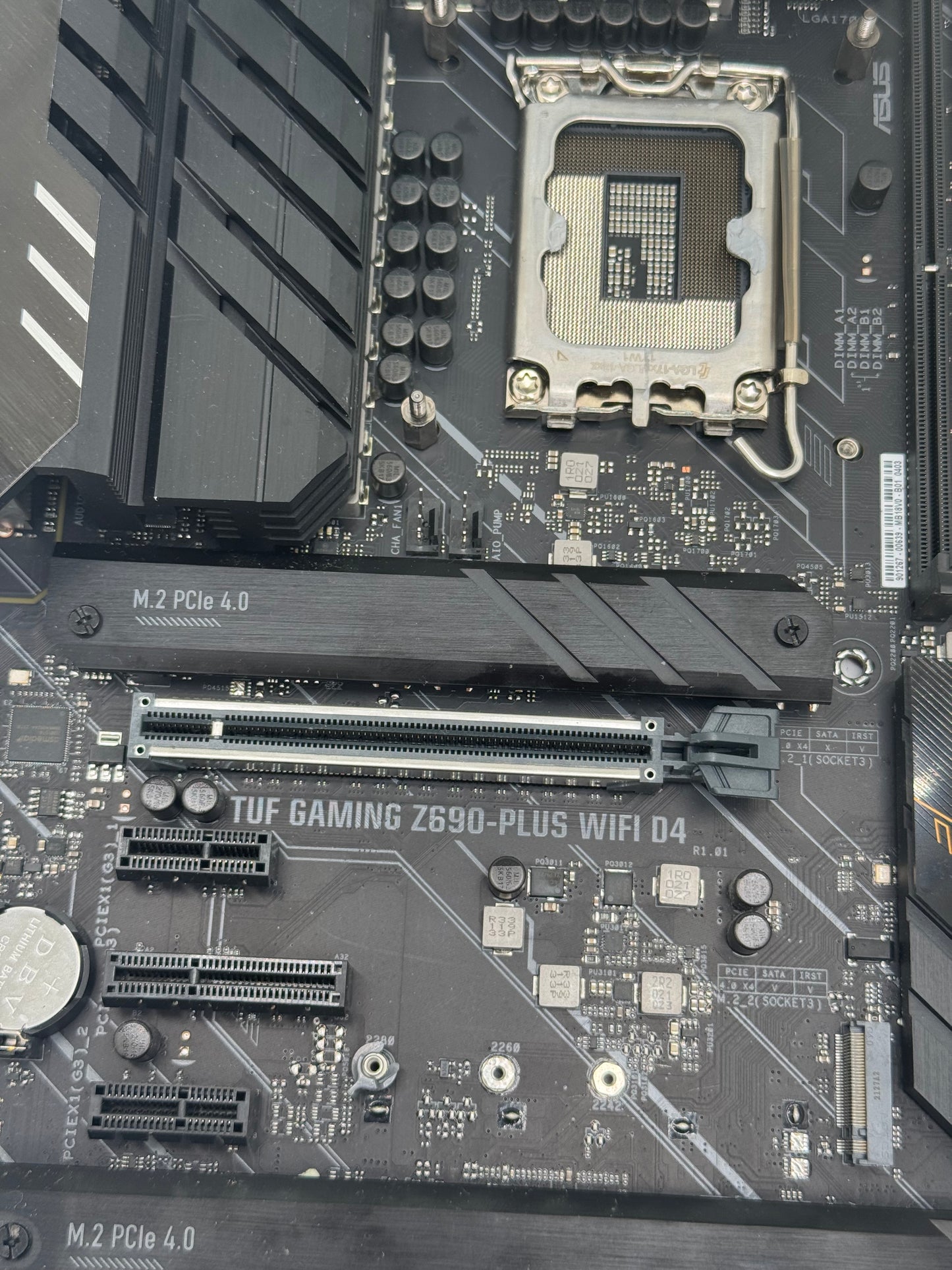 ASUS Tuf Gaming Z690-Plus Wifi D4 ATX Intel Socket 1700 Motherboard