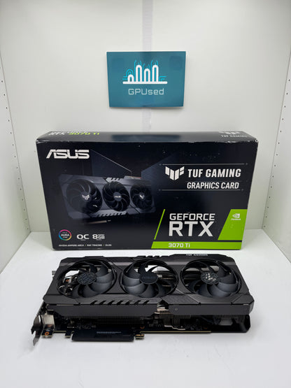 ASUS Nvidia GeForce RTX 3070 Ti Tuf Gaming 8GB GDDR6X - A - 10% Off (Was £269.99)