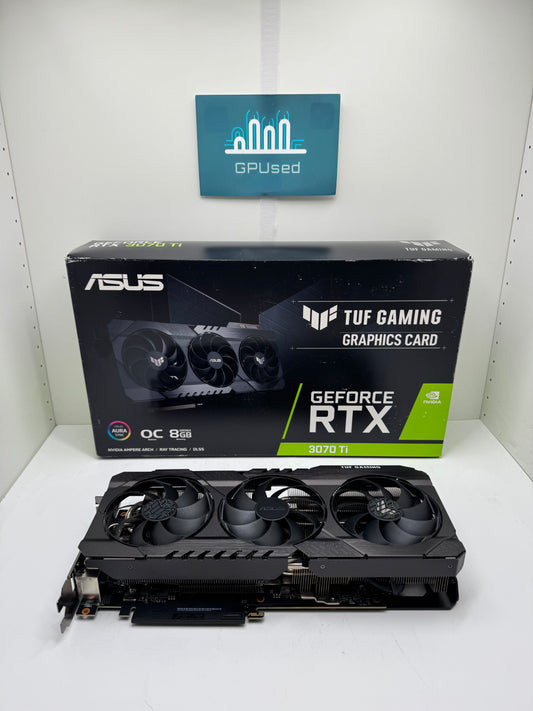 ASUS Nvidia GeForce RTX 3070 Ti Tuf Gaming 8GB GDDR6X - A - 10% Off (Was £269.99)
