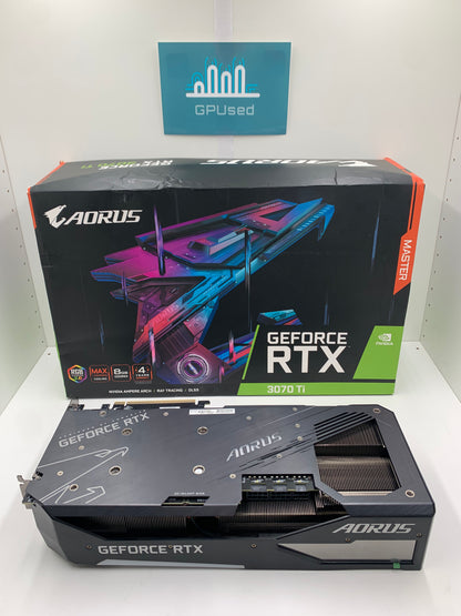 Gigabyte Aorus Nvidia GeForce RTX 3070 Ti Master 8GB GDDR6X - A