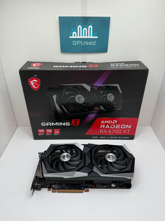 MSI AMD Radeon RX 6700XT Gaming X 12GB GDDR6 - A