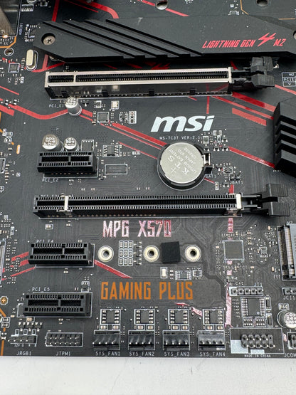 MSI MPG X570 Gaming Plus ATX AMD Socket AM4 Motherboard