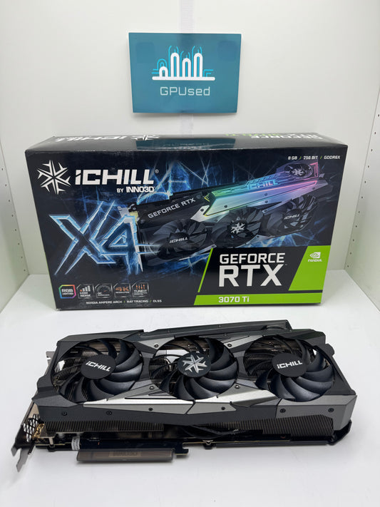 Inno3D Nvidia GeForce RTX 3070 Ti iChill X4 8GB GDDR6X - A - 10% Off (Was £259.99)