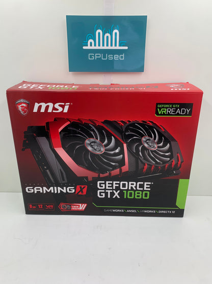 MSI Nvidia GeForce GTX 1080 Gaming X 8GB GDDR5 - A