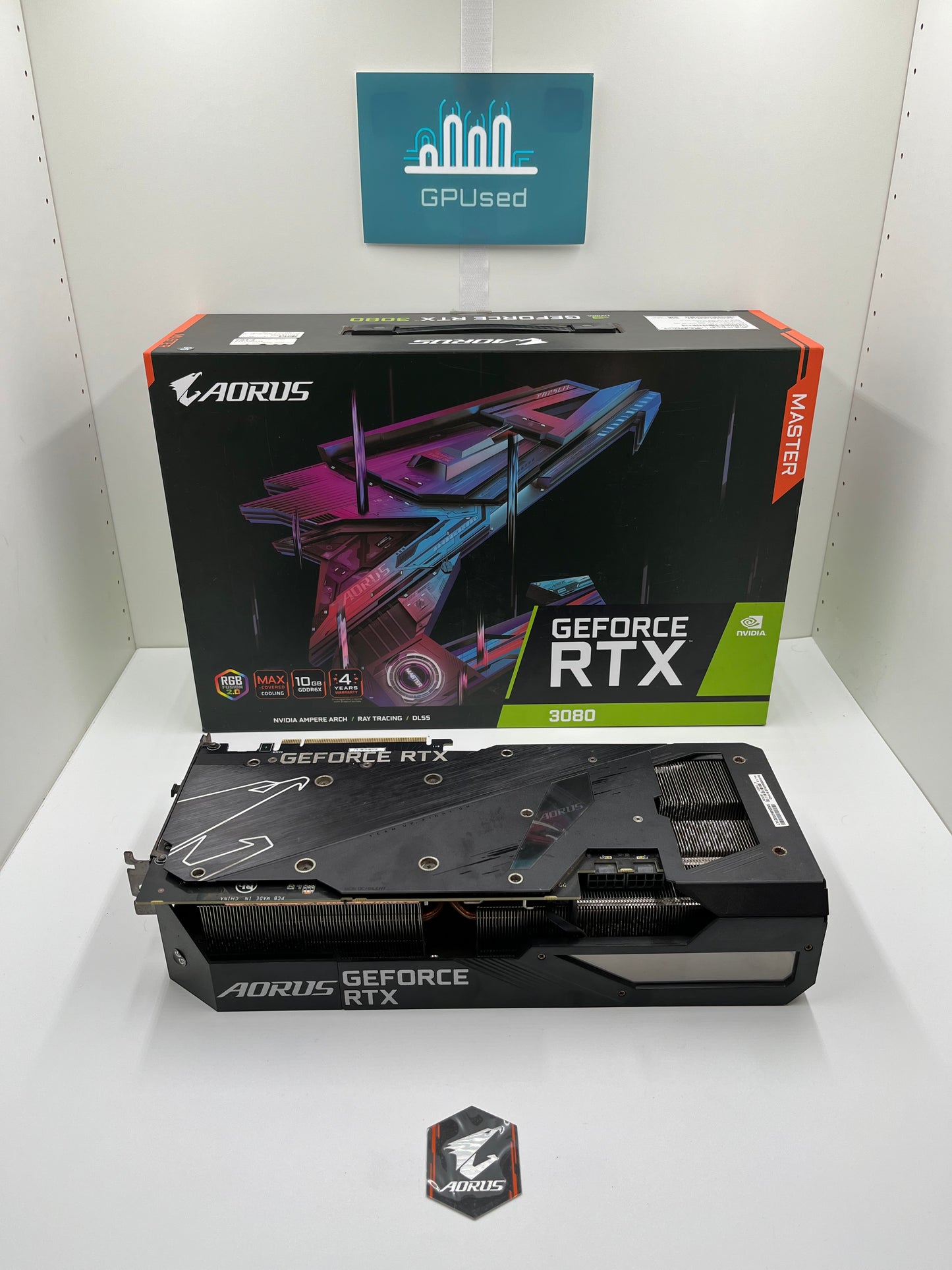 Gigabyte Nvidia GeForce RTX 3080 Aorus Master 10GB GDDR6X - B