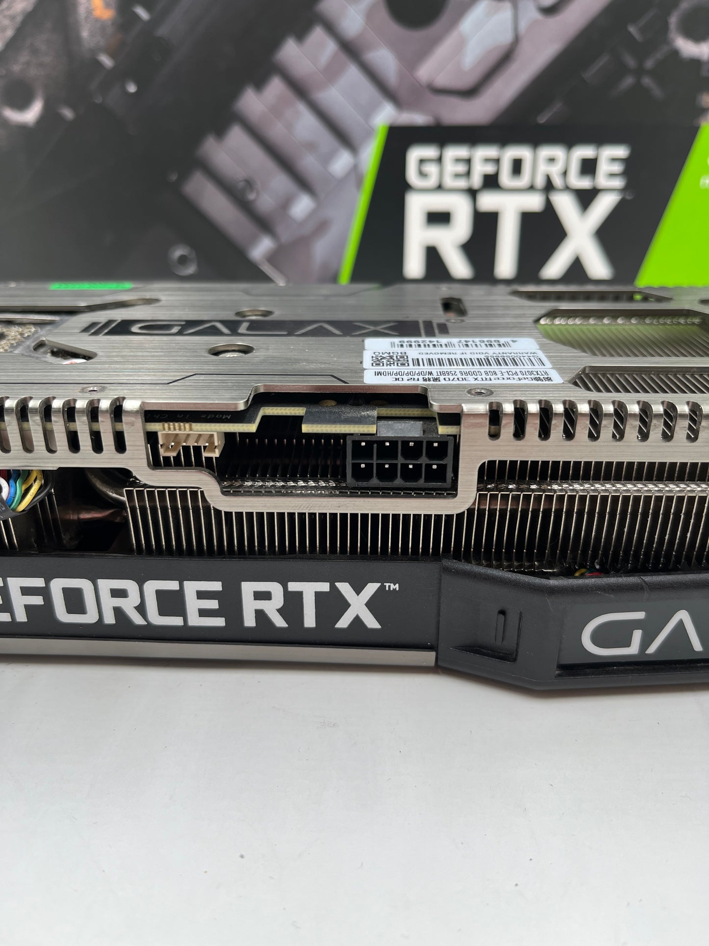 Galax Nvidia GeForce RTX 3070 Black GDDR6 - Was £319.99 - A