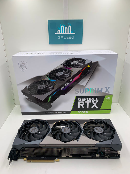MSI Nvidia GeForce RTX 3080 Ti Suprim X 12GB GDDR6X - A